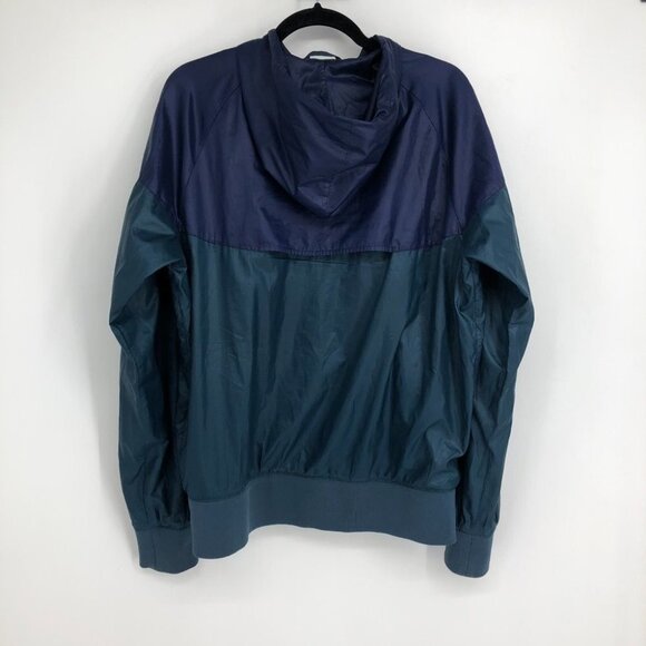 Nike Men's teal The Windrunner lightweight jacket in Squadron Blue / Sail size L - Picture 4 of 16